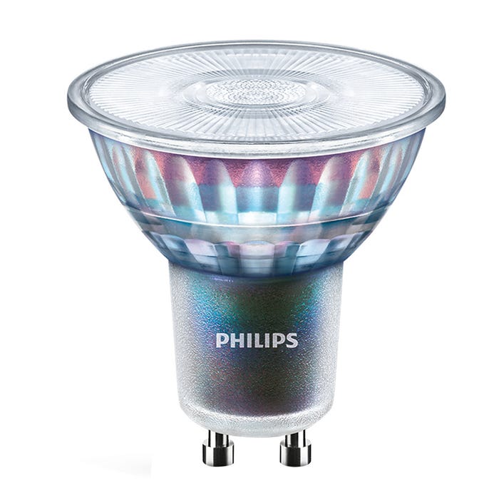 ampoule à led - philips master led expertcolor - 5.5w - culot gu10 - 3000k - 36d - philips 707692 1
