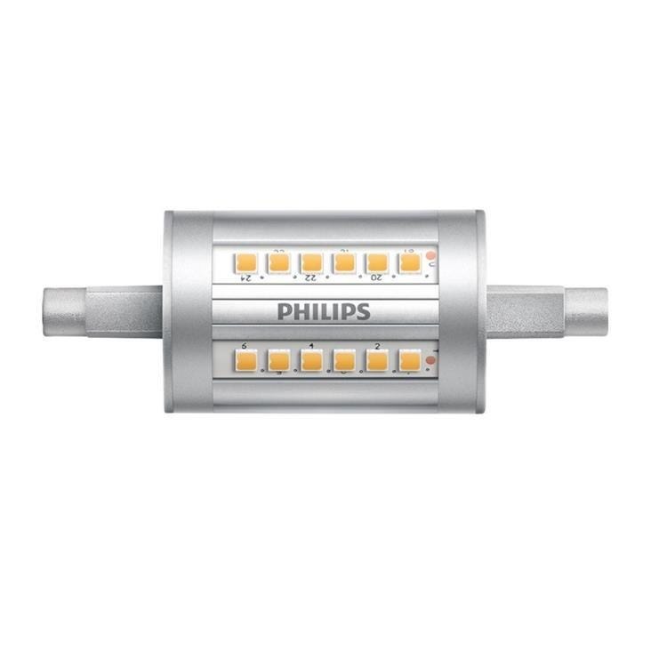 ampoule à led - philips corepro - r7s - 7.5w - 4000k - 78 mm - philips 713969 0