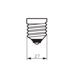 ampoule à led - philips master ledspot - e27 - 13w - 2700k - 25d - dimmable - par38 - philips 768706 3