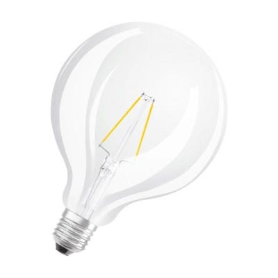 Osram Retrofit LED E27 Globe Filament Claire 2.5W 250lm - 827 Blanc Très Chaud | Équivalent 25W 2