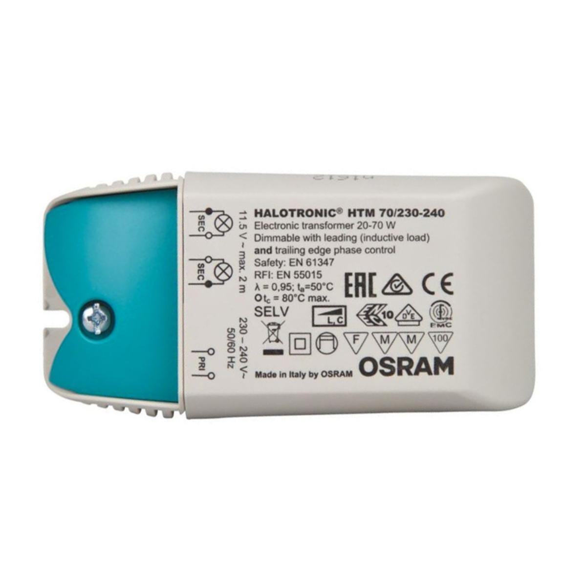 Osram Mouse 70VA 230V Transformateur 12V | Halogène/LED 1