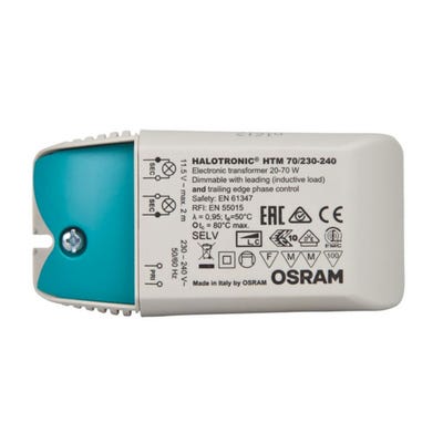 Osram Mouse 70VA 230V Transformateur 12V | Halogène/LED 0