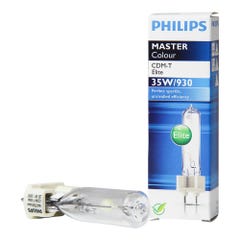lampe à décharge - philips mastercolour cdm-t elite - culot g12 - 35w - 3000k - philips 911374 1