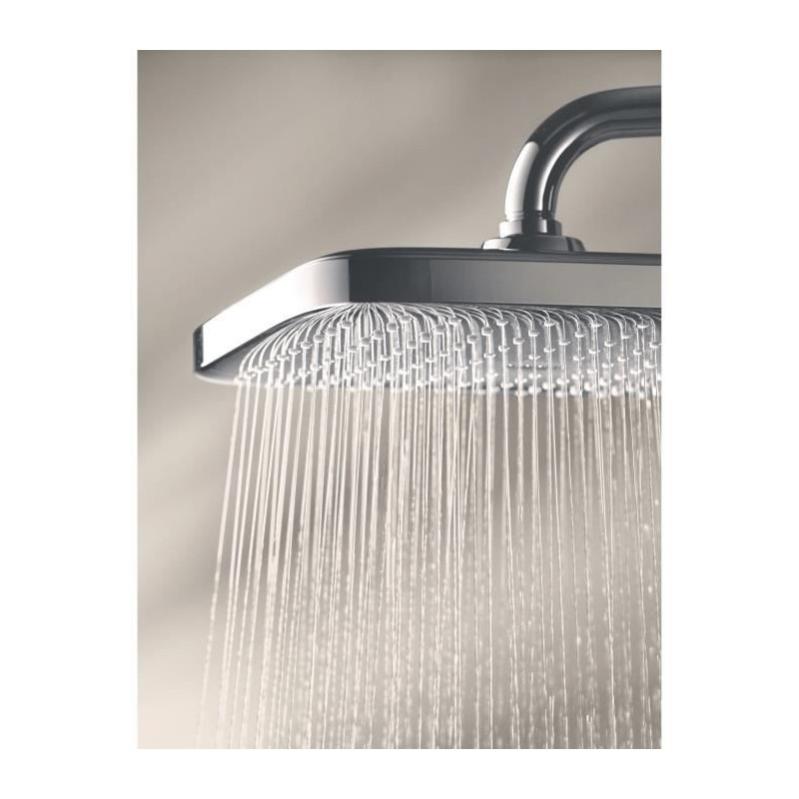 GROHE Douche de tete Vitalio Comfort 250 Cube, 1 jet, raccords filetes