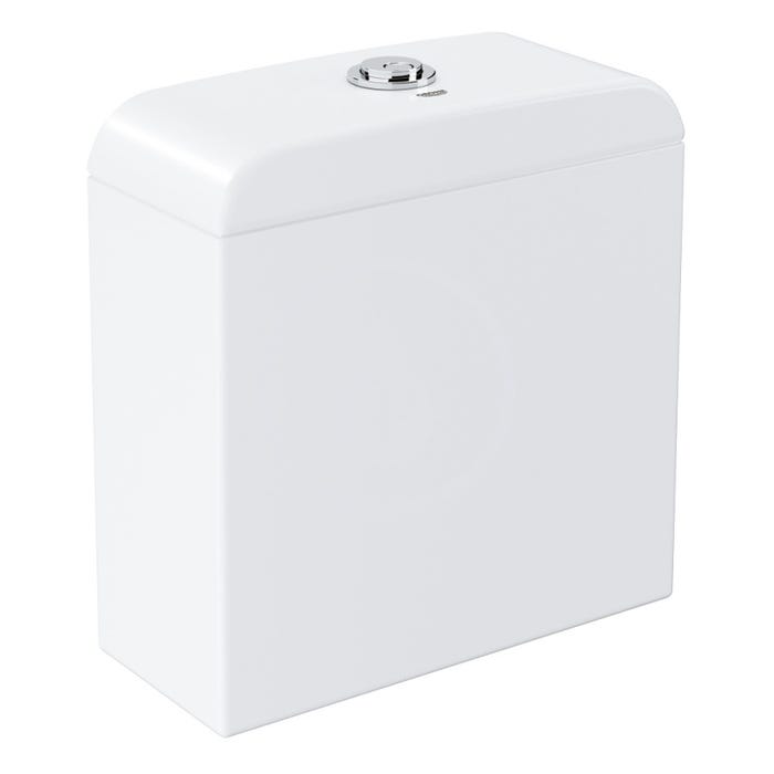 Grohe Ceramic Pack WC à poser Triple Vortex + Réservoir de chasse + Abattant déclipsable, Blanc alpin (39462Classic1) 1