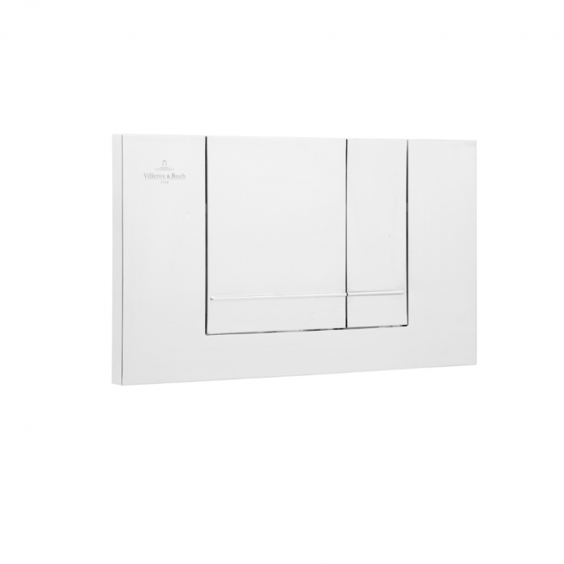 Villeroy & Boch Pack WC Bâti-support avec Cuvette Architectura rimless + Abattant softclose + Plaque blanche (ViConnect5685-2) 3