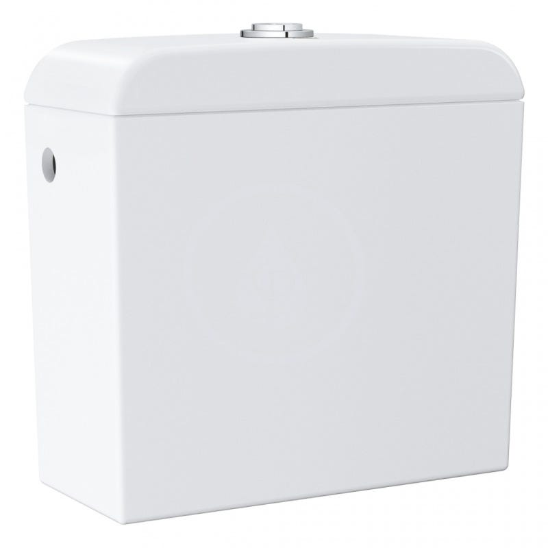 Grohe Pack WC à poser Triple Vortex + Réservoir de chasse alimentation latérale + Abattant déclipsable, Blanc alpin (39462Classic2) 3