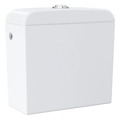 Grohe Pack WC à poser Triple Vortex + Réservoir de chasse alimentation latérale + Abattant déclipsable, Blanc alpin (39462Classic2) 3