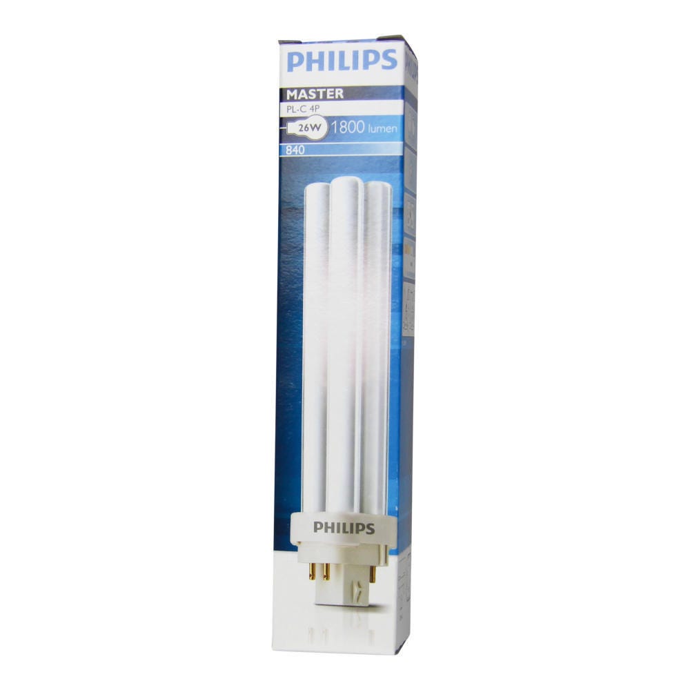 Ampoule PHILIPS basse consommation - 1800 Lumens - 4000 K - G24q-3 - 26W 3