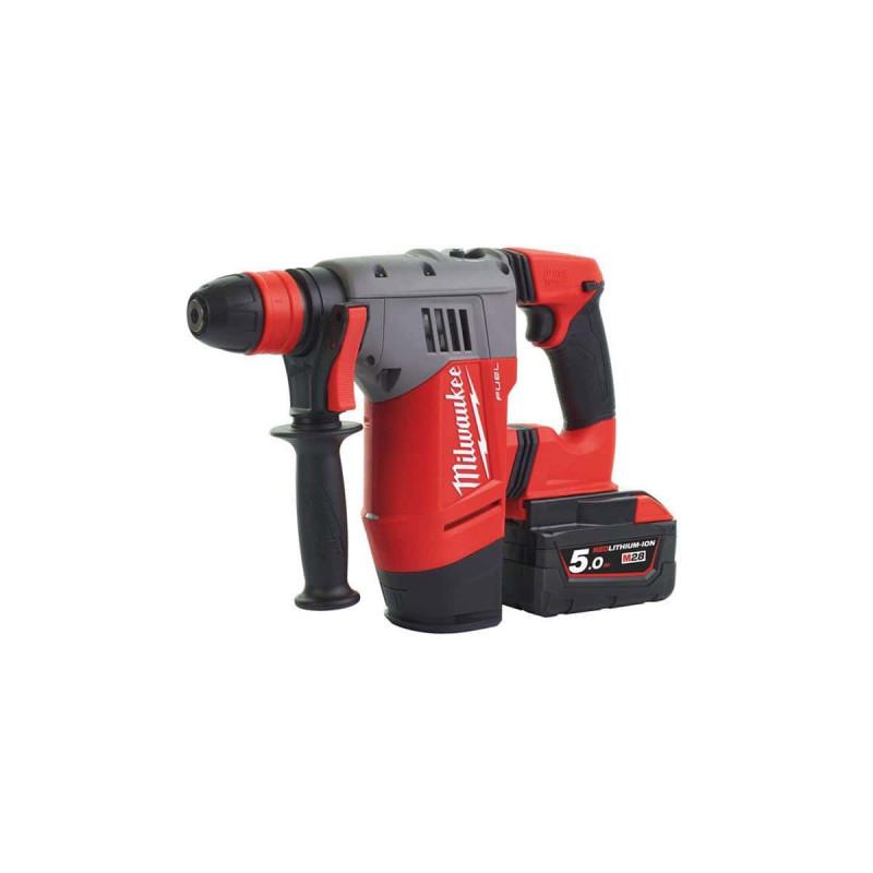 Perforateur Burineur MILWAUKEE SDS-Plus FUEL M28 CHPX-502X - 2 batteries 28V 5.0Ah - 1 chargeur 4933451025