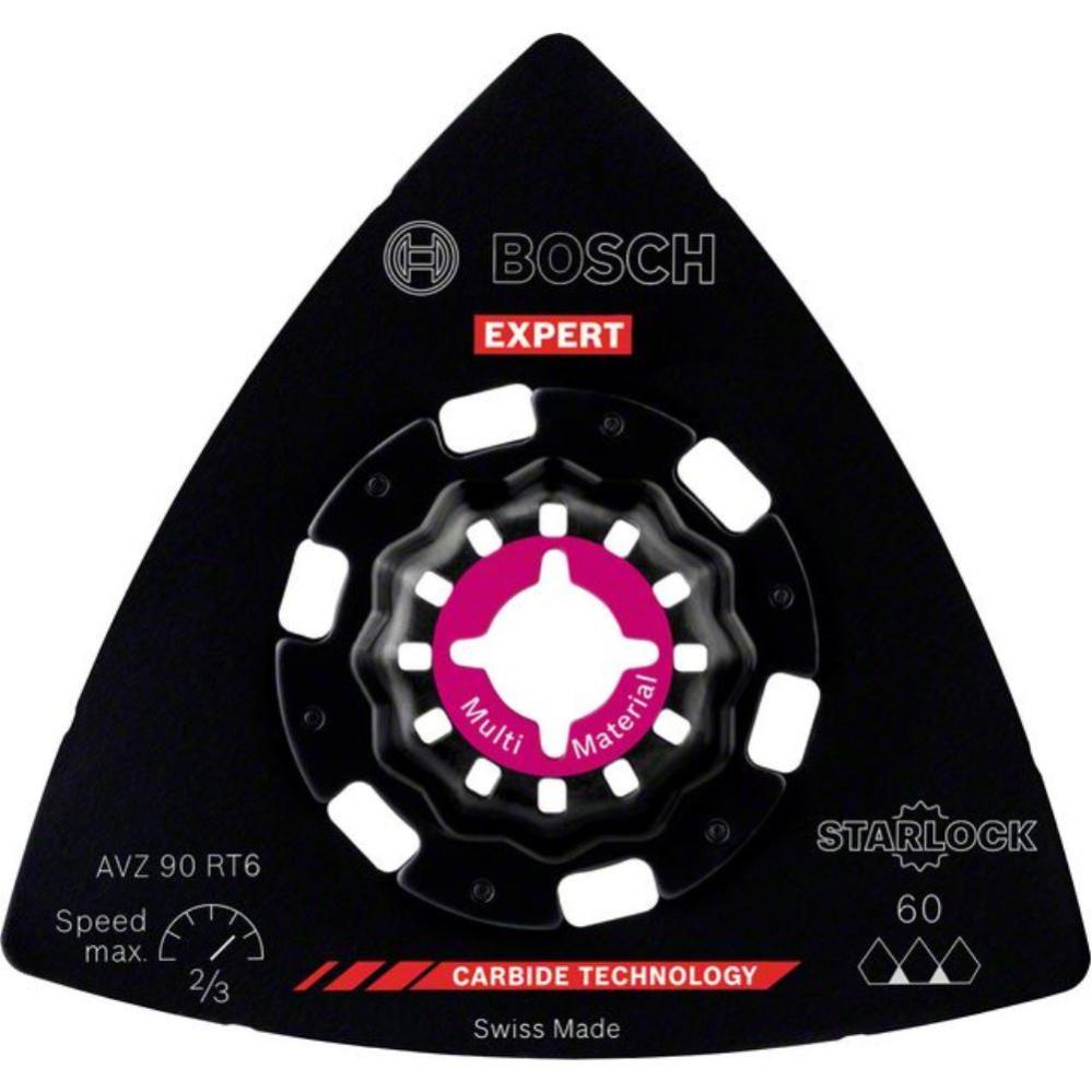 Plaque de ponçage experte AVZ 90 RT6 Feuille pour outils multifonctions, 90 mm
