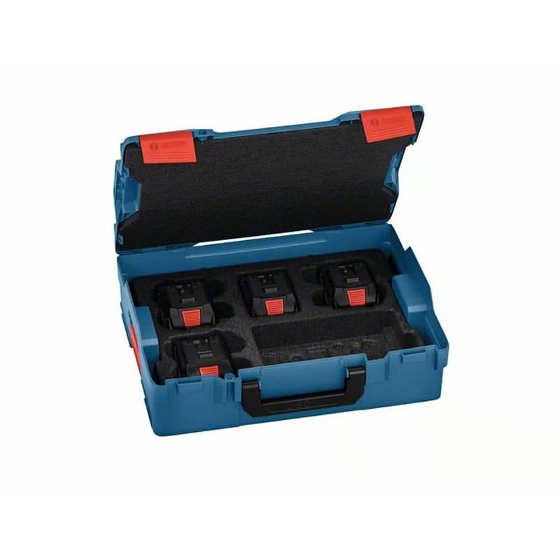 Pack batteries 18V (4x5.5 Ah) en coffret - BOSCH 1600A02A2U 1