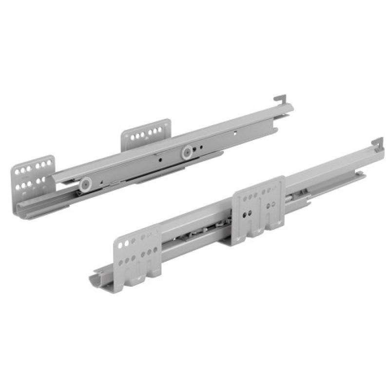 Coulisses actro avec silent system - Charge : 10 kg - Pour tiroir de profondeur : 350 mm - HETTICH