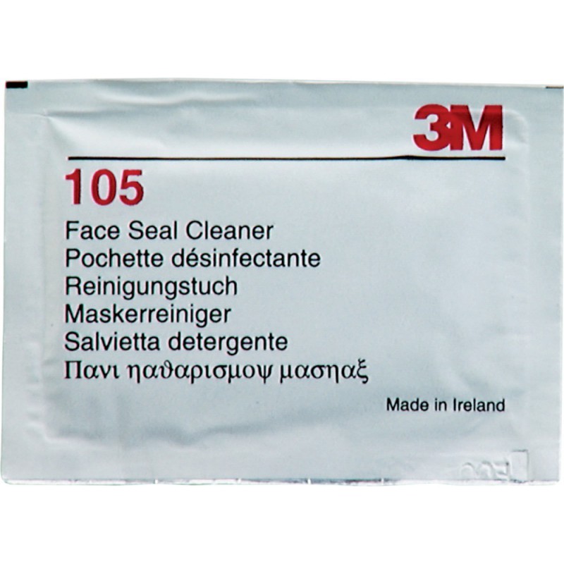 3M 105 Pochettes/lingettes nettoyantes (boite) (Par 40)