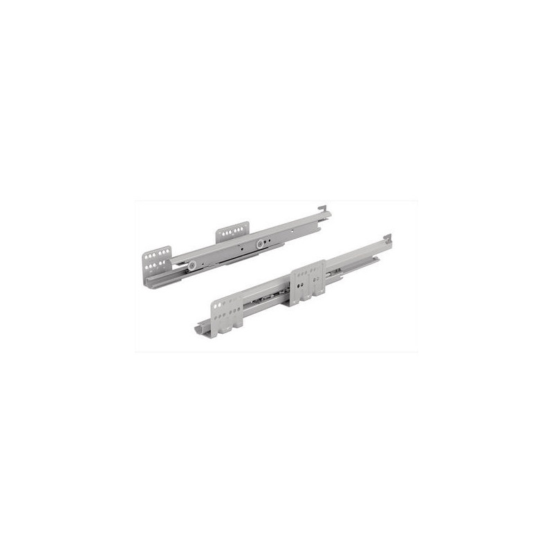 Coulisses actro avec silent system - Charge : 40 kg - Pour tiroir de profondeur : 300 mm - HETTICH