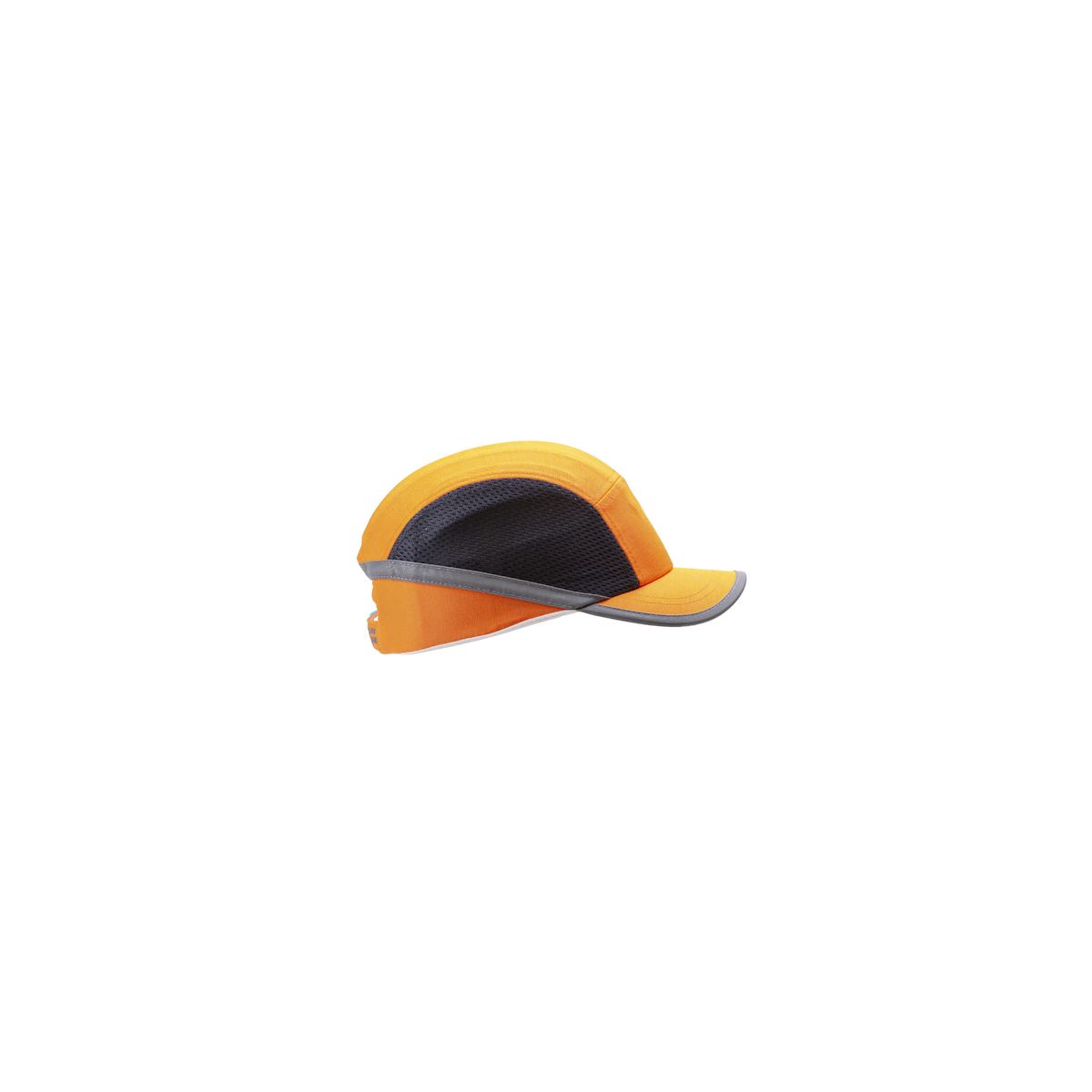 Lot de 10 casquettes anti-HEURT AEREE COTON/MESH ORANGE HV VISIERE 5CM - COVERGUARD