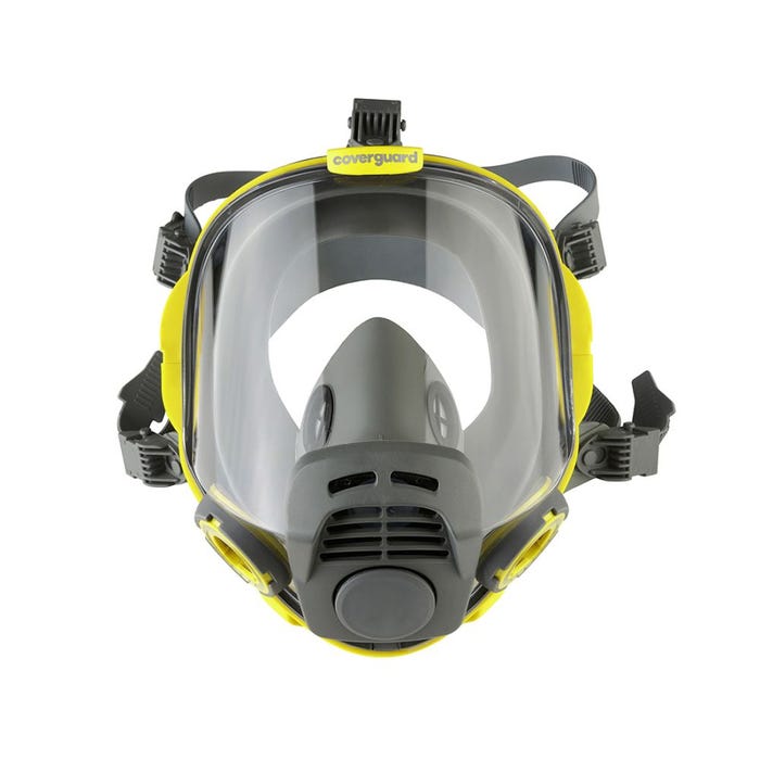 Masque respiratoire PANAREA TWIN en silicone Bi-Cartouches bayonnette Classe 3 - COVERGUARD 1