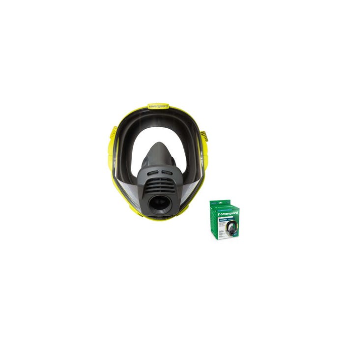 Masque respiratoire à vision panoramique en silicone Panarea (BDU) - COVERGUARD 0