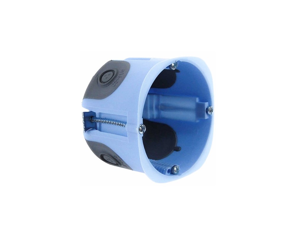 Eur'Ohm - 52061 - boîte 1 poste étanche à l'air Ø67 mm P40 mm