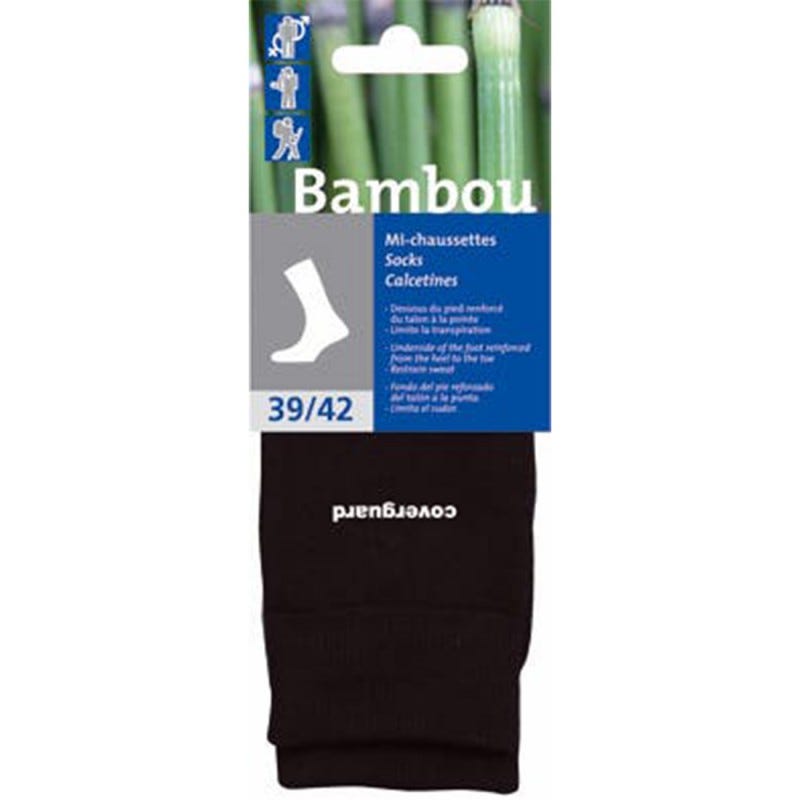 Chaussettes BAMBOU spandex Noir - Coverguard - Taille 43/46 1