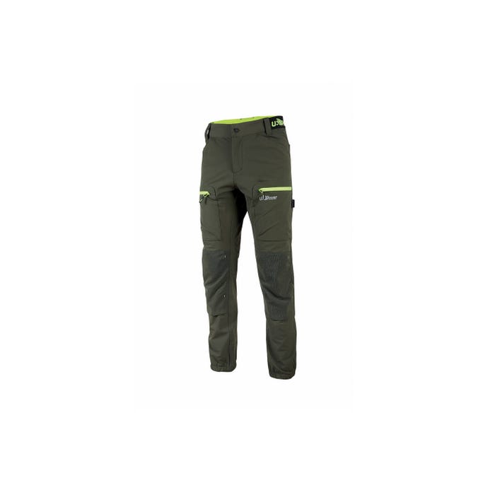 Pantalon de travail HORIZON Dark Green | FU267DG - Upower 0