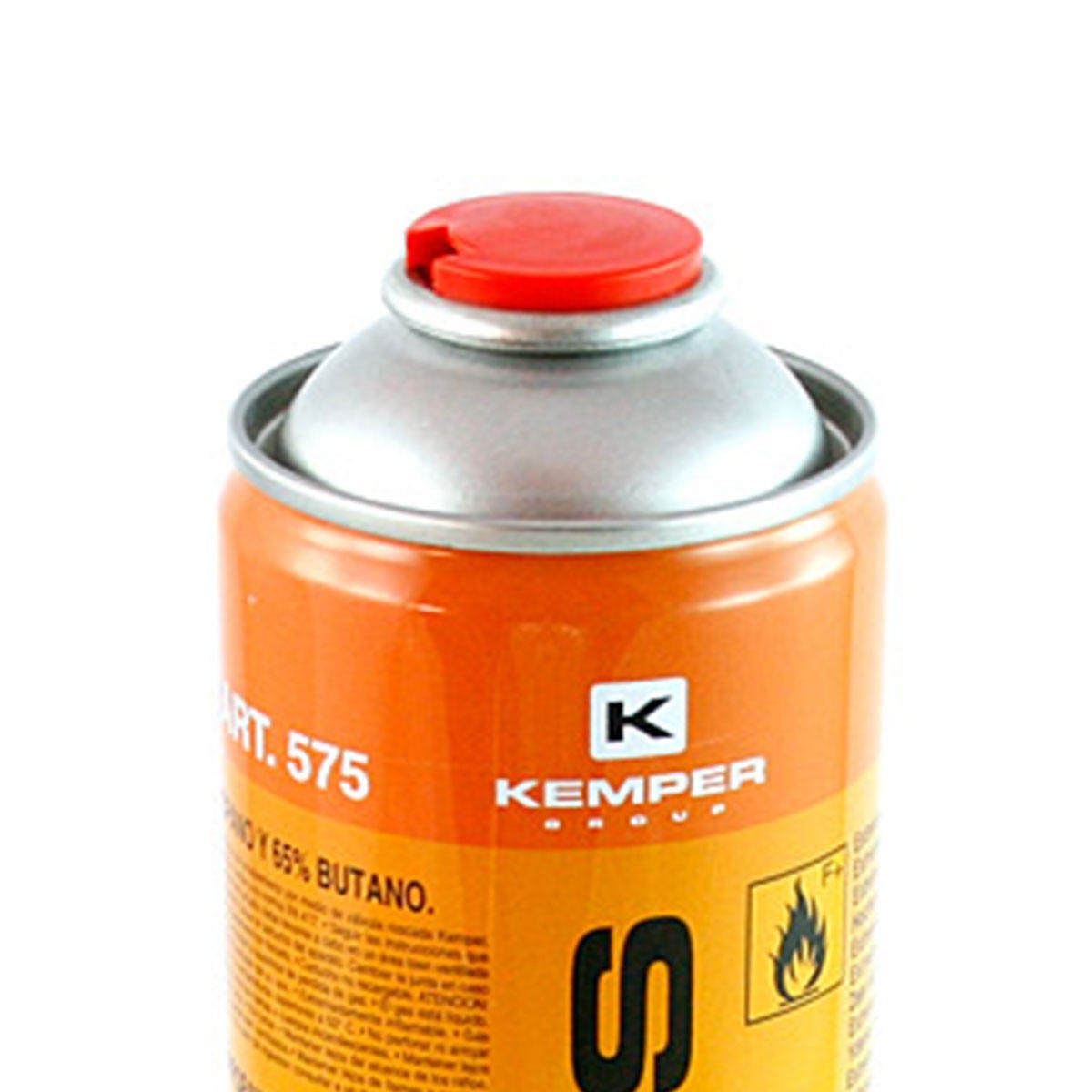 Cartouches gaz 330g Pack de 6 Bouteilles Butane propane 600ml Kemper Bonbonne gaz universelle valve 7/16 3