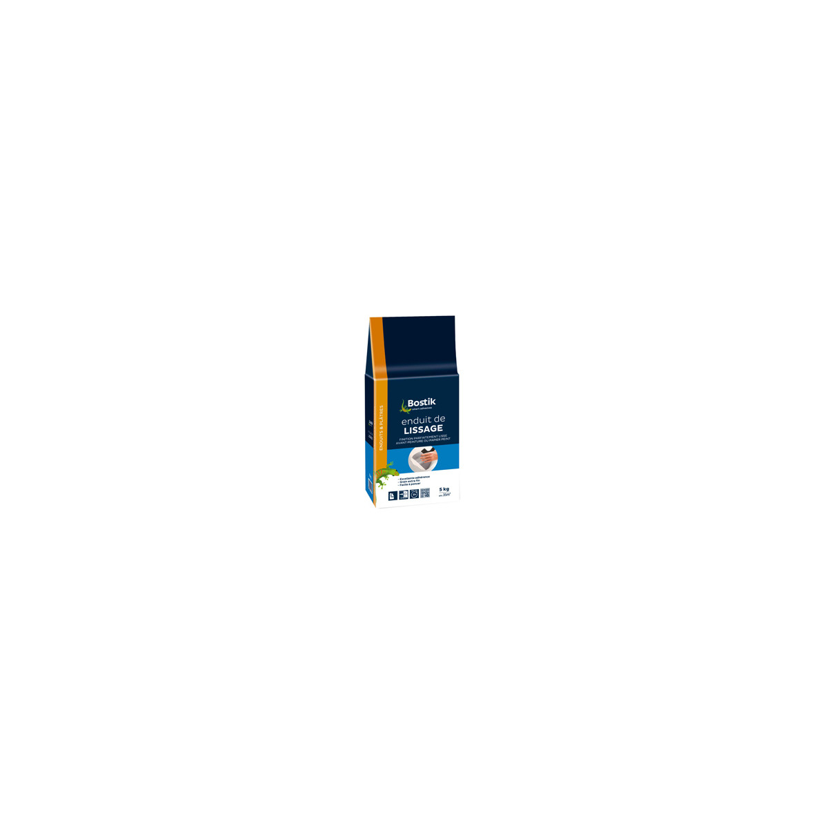 Enduit de lissage poudre blanc sac papier 5
