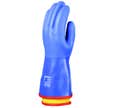 Lot de 10 gants PVC bleu anti-froid 35cm, doubl.amovible - Coverguard - Taille L-9