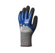 Lot de 5 gants Eurocut N505 HPPE cut D dble end. nit paume + 3/4 dos - Coverguard - Taille M-8