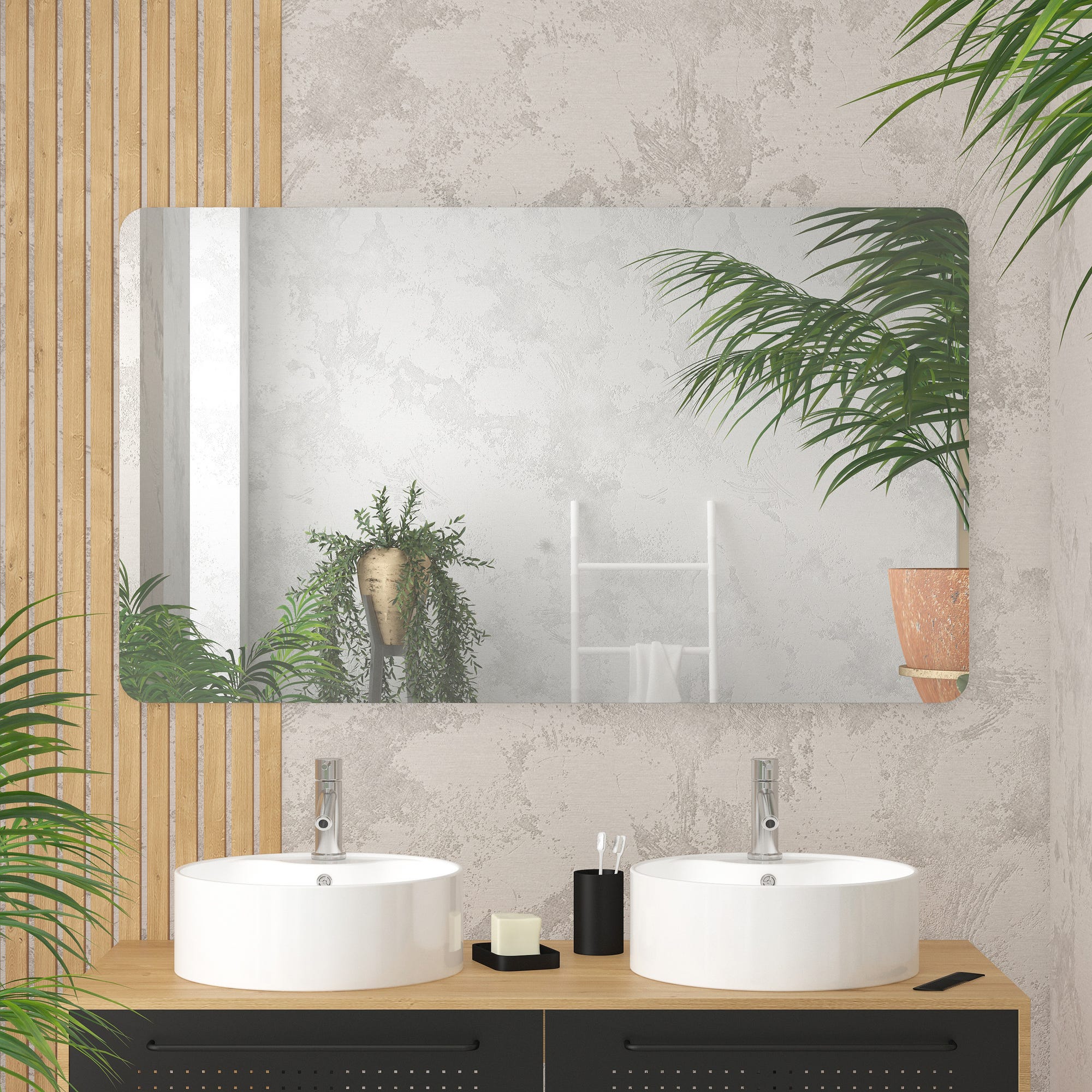 Miroir salle de bain - 120x70cm - GO 0