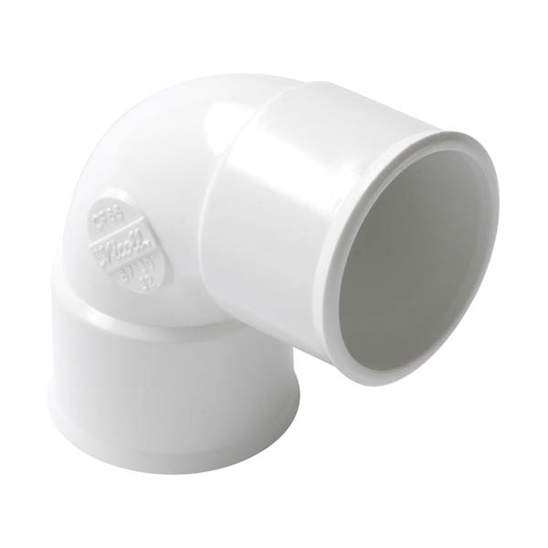 NICOLL Coude simple ff 87°30 Ø32 blanc