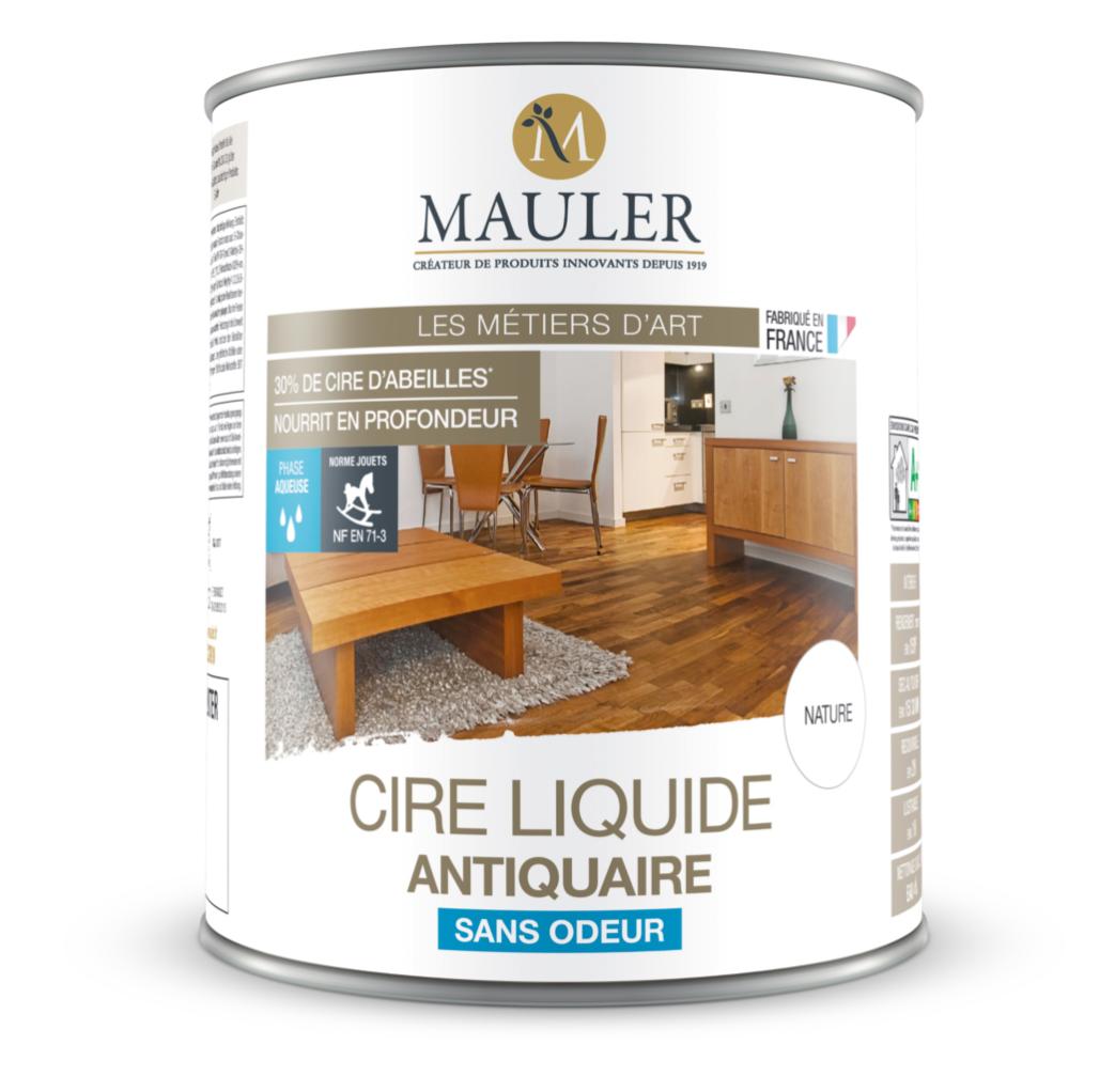 Cire parquet 5L incolore bois nature - Mauler : entretien & protège, très faible odeur