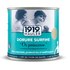 Dorure liquide Or Princesse 0.5L 1919 BY MAULER - pigment métallique véritable, multisupports