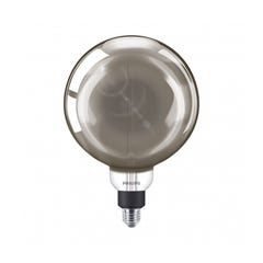 Ampoule LED E27 Philips décorative à filament - LED giant 25W E27 G200 4000K smoky D 0