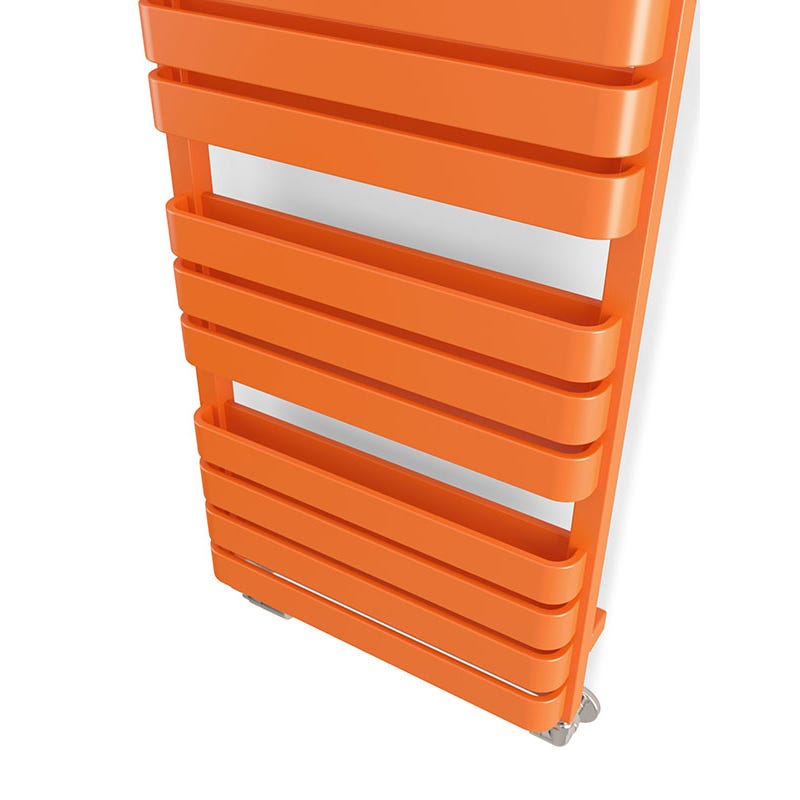 Sèche-serviette électrique orange de 1110mm de haut/500mm de large - 800 Watt - WAR1110/500TE12003 3