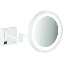 HANSGROHE Miroir de rasage avec éclairage LED bronze brossé AddStoris 4