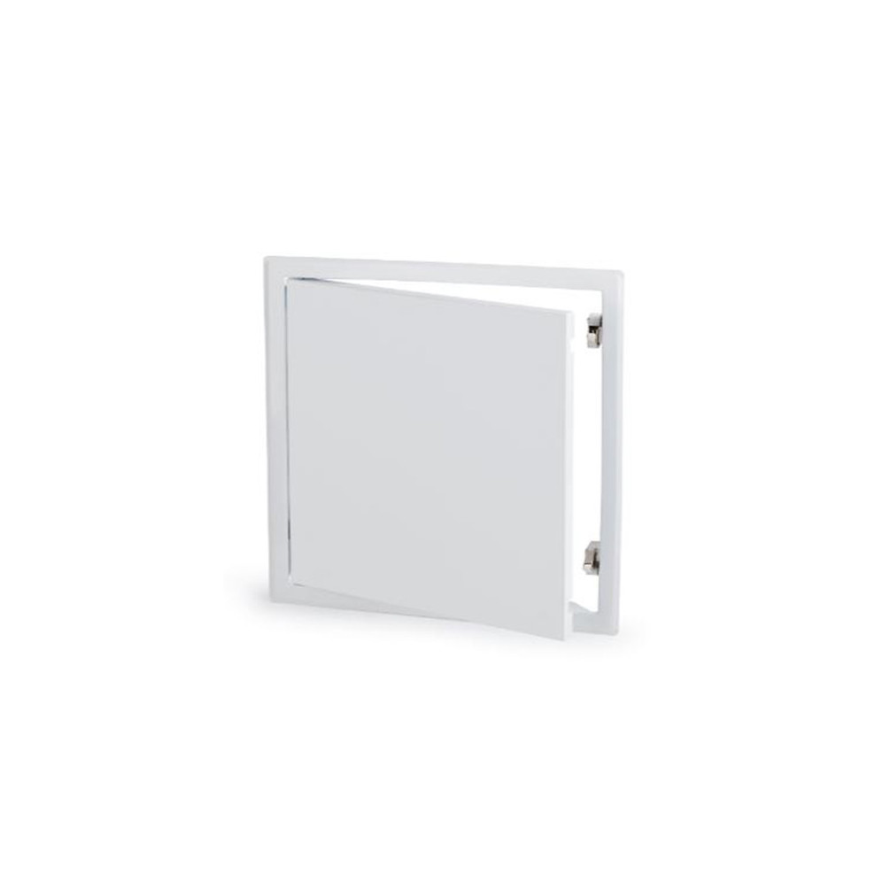 Trappe de visite métal laquée à fermeture invisible pousser lacher 200 x 200