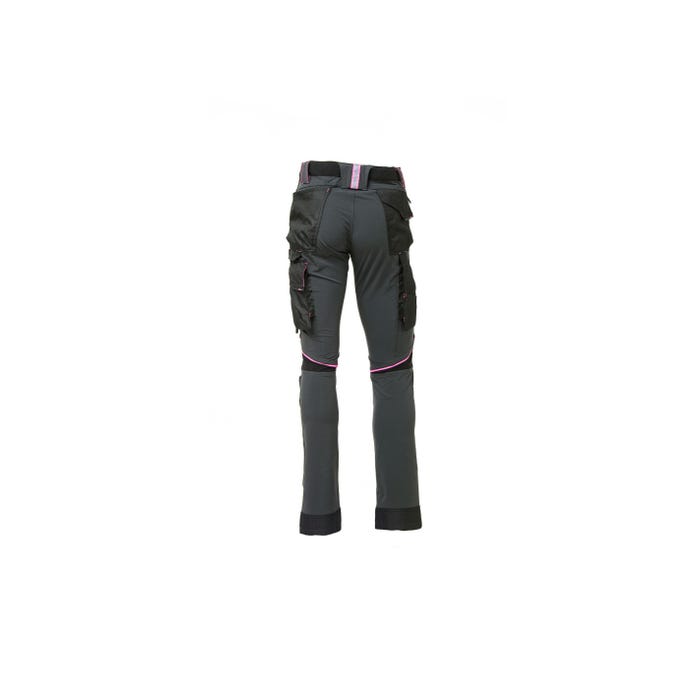 Pantalon de travail femme ATOM LADY Black Carbon | PE257BC - Upower 4
