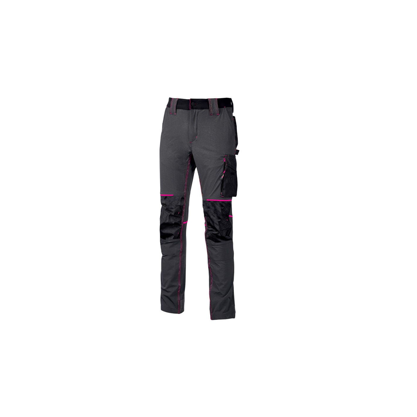 Pantalon de travail femme ATOM LADY Black Carbon | PE257BC - Upower 0