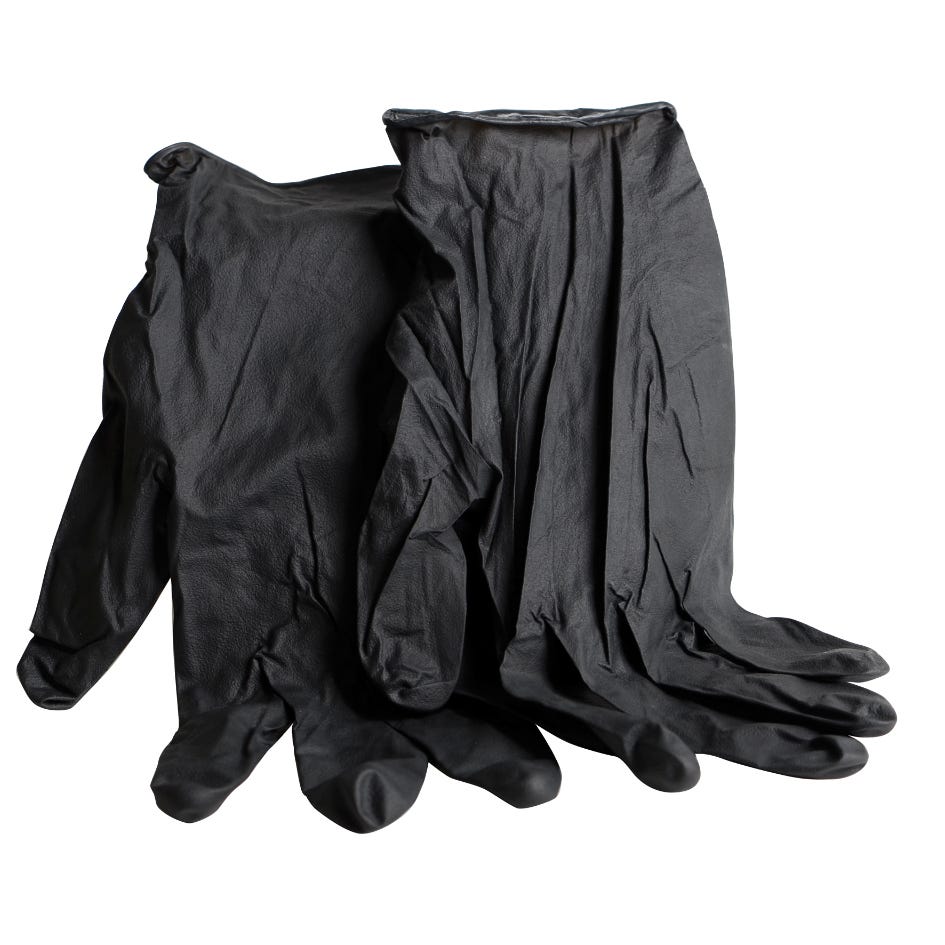 Gant Black Mamba nitrile noir Std - Boîte de 100 TAILLE XL - 9/10 1