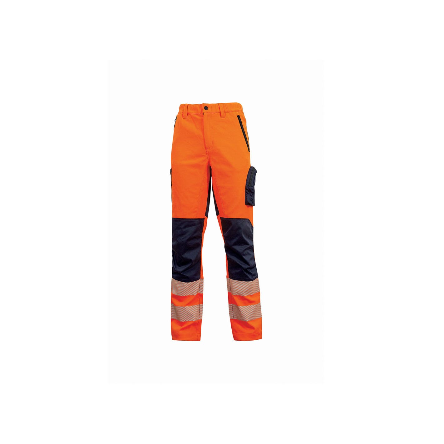 Pantalon haute visibilité ROY Orange Fluo | HL222OF - Upower 0