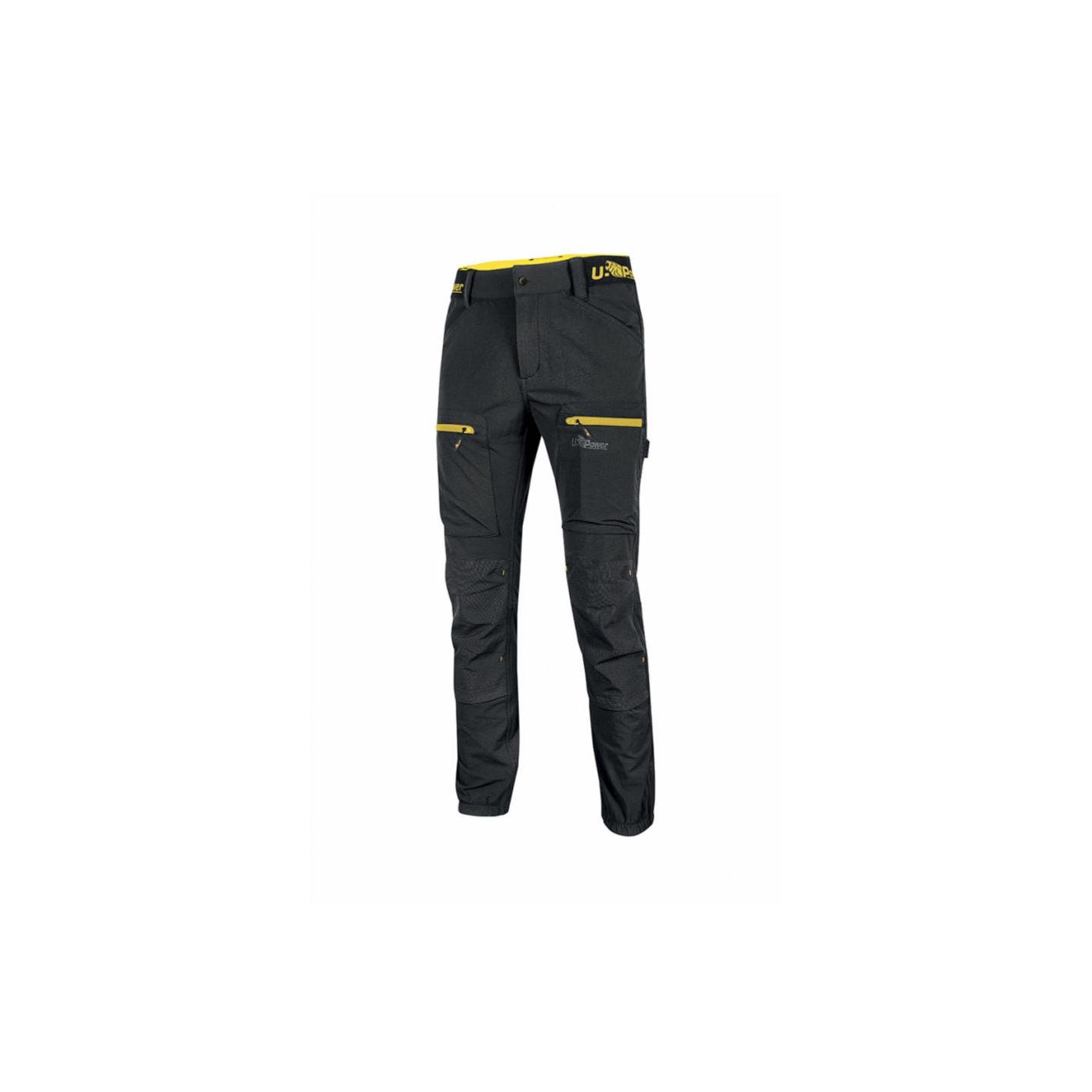 Pantalon de travail HORIZON Black Carbon | FU267BC - Upower 0