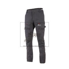 Pantalon de travail HORIZON Asphalt Grey | FU267AG - Upower 1