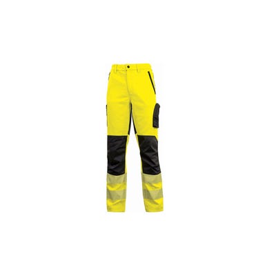Pantalon haute visibilité ROY Yellow Fluo | HL222YF - Upower 0