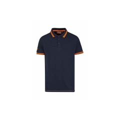 Polo manches courtes WAY Deep Blue | EY264DB - Upower