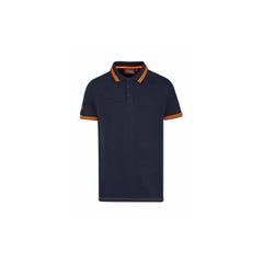 Polo manches courtes WAY Deep Blue | EY264DB - Upower