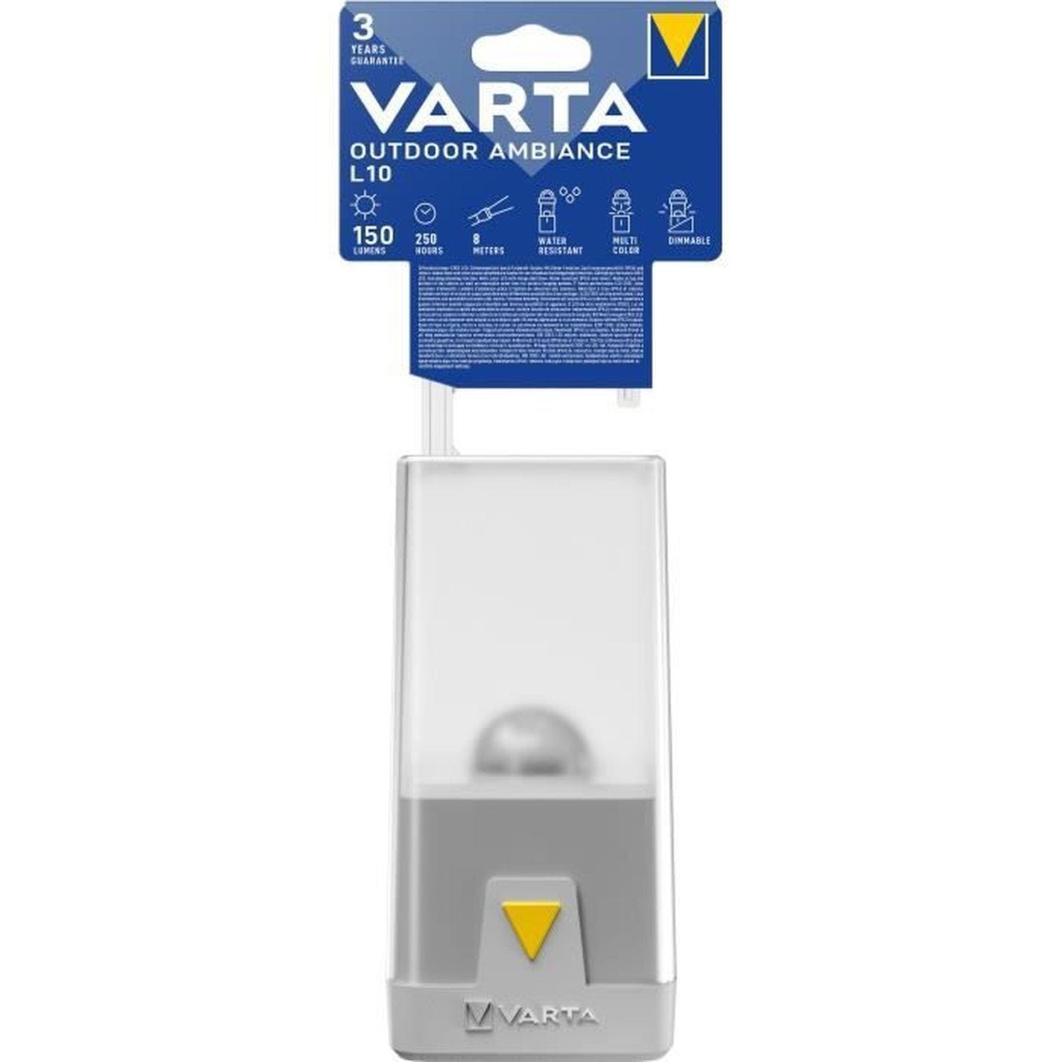 Lanterne-VARTA - 6 couleurs de lumiere - VARTA 0