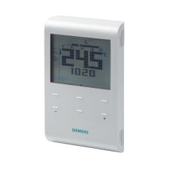 SIEMENS- Thermostat d'ambiance sans fil avec programme horaire RDE100.1RF