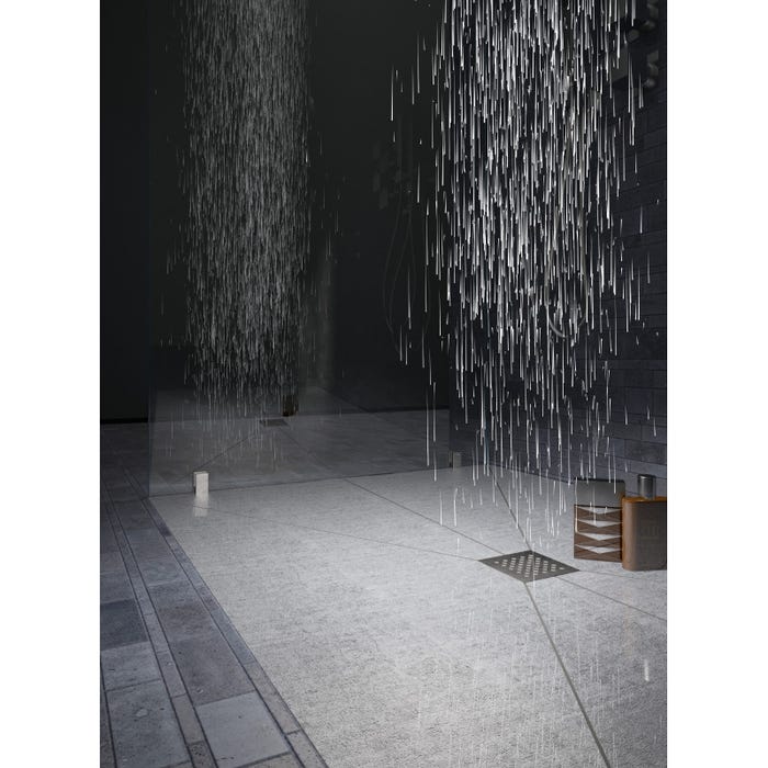 Receveur de douche à carreler JACKOBOARD Aqua avec écoulement décentré - 1200 x 900 x 40 1
