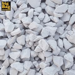 Pack Gravier Calcaire SUPER Blanc + Géotextile = 1 Big Bag de Gravier Calcaire SUPER Blanc Ø 6/14 mm (≃ 20M²) + Géotextile 50m2 - Livraison PREMIUM 1